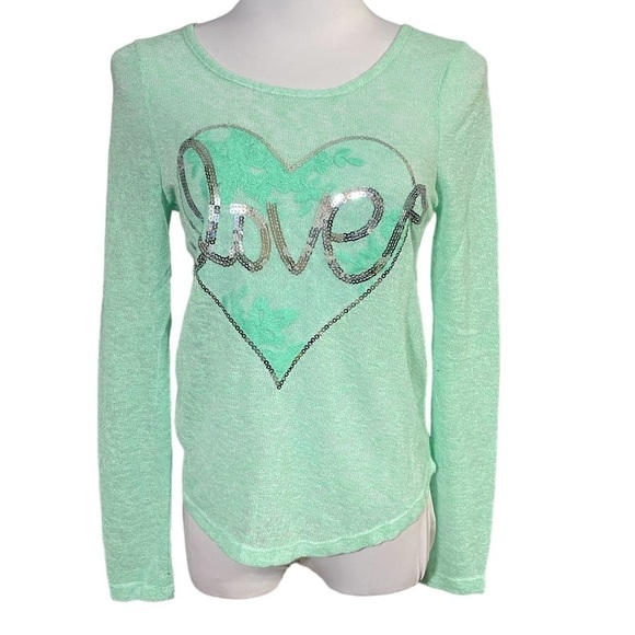 Green Round Neck Long Sleeve Top
New - Picture 3 of 7